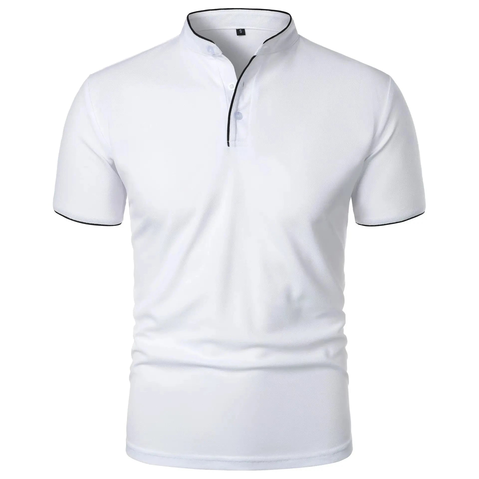 Camisa Casual Polo Basic Italy Camisa Casual Polo Basic Italy Nous Moda Masculina Branco M
