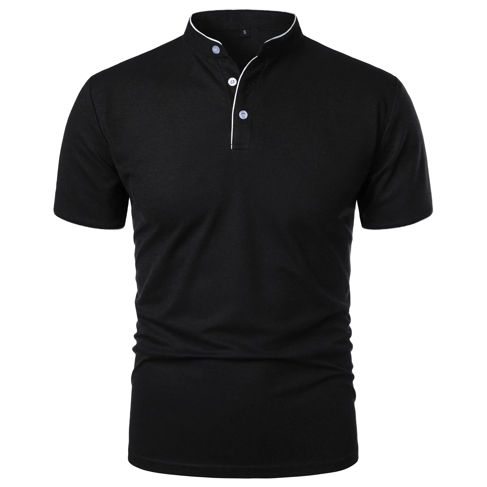 Camisa Casual Polo Basic Italy Camisa Casual Polo Basic Italy Nous Moda Masculina Preto M