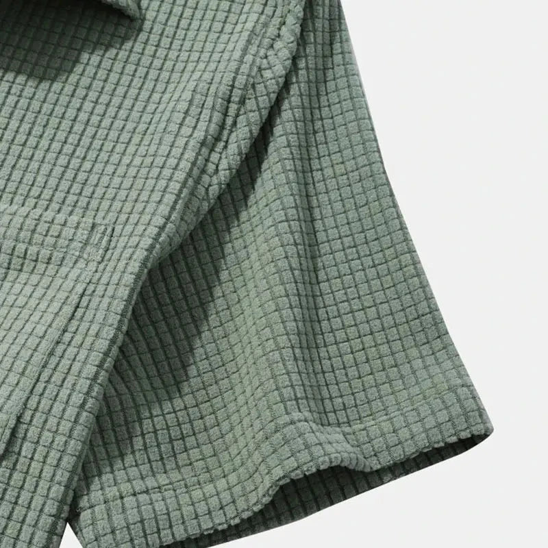 Camisa Casual Retrô Streetwear Camisa Casual Retrô Streetwear Nous Moda Masculina