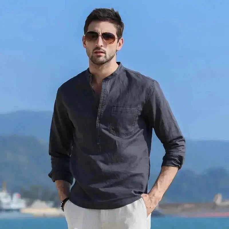 Camisa de Algodão Premium Nous camisa Nous