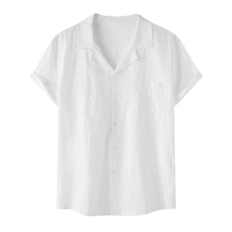 Camisa de Linho Seville Camisa Masculina Harttman HT45 Modern Crest Nous Moda Masculina Branca M