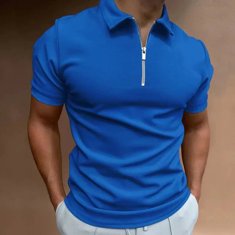 Camisa Polo Masculina American Camisa Polo Masculina American Nous Moda Masculina Azul M