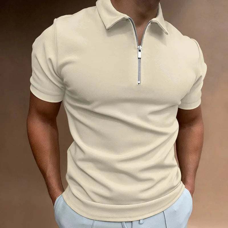 Camisa Polo Masculina American Camisa Polo Masculina American Nous Moda Masculina Cáqui M