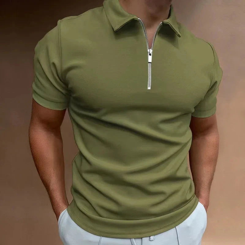 Camisa Polo Masculina American Camisa Polo Masculina American Nous Moda Masculina Verde Claro M