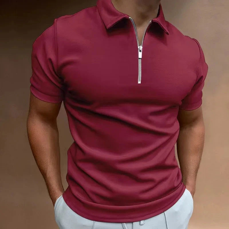 Camisa Polo Masculina American Camisa Polo Masculina American Nous Moda Masculina Vermelha M