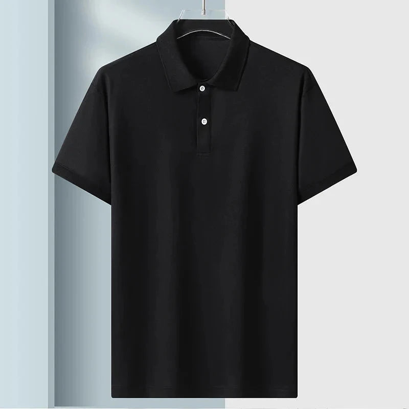 Camisa Polo Masculina Casual England Camisa Polo Masculina Casual England VINNCI Store Preto 3G
