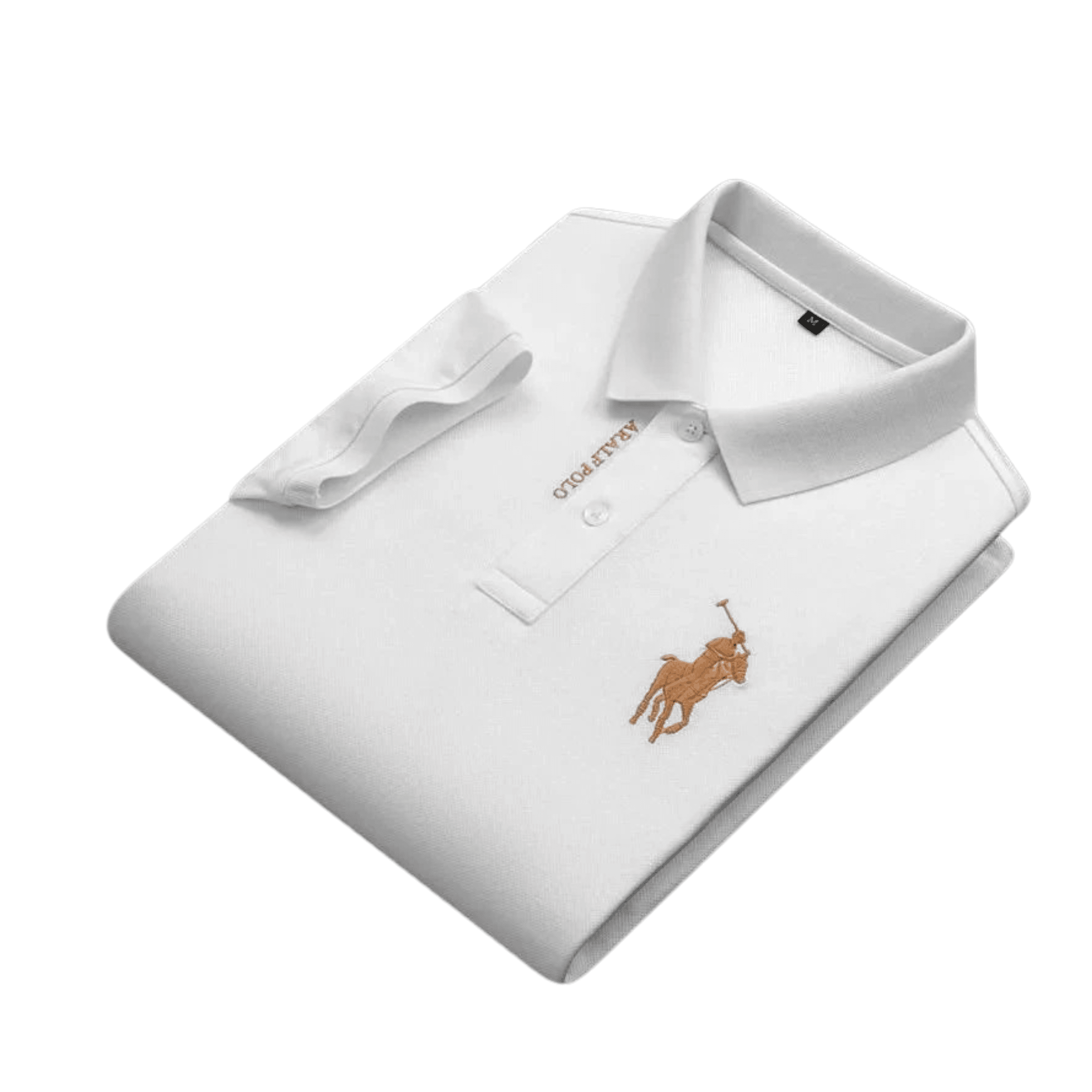 Camiseta Polo Manga Comprida Kratos camisa Nous Branco P