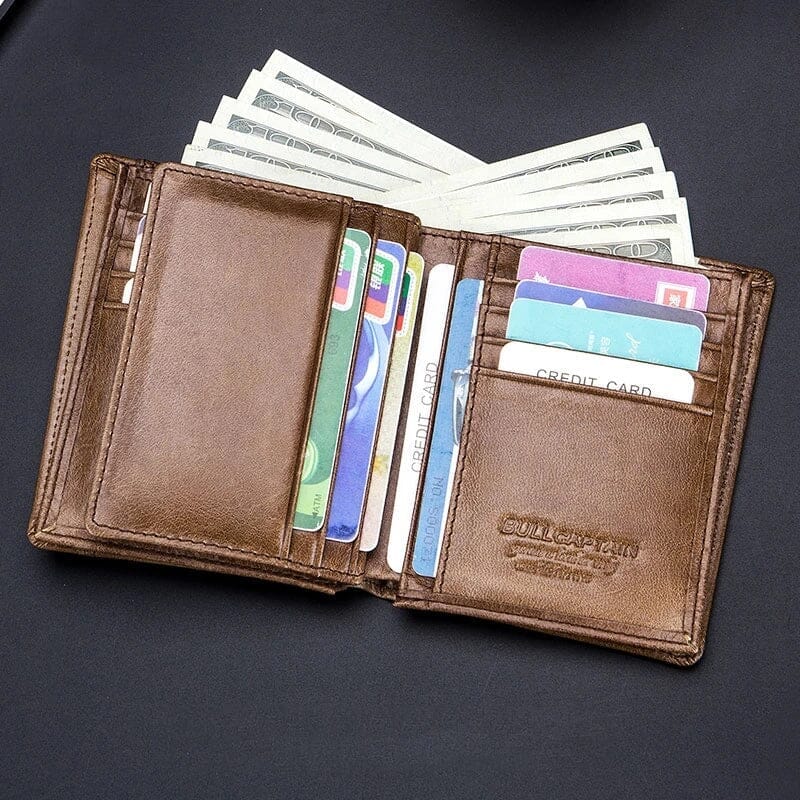 Carteira Masculina de Couro Kalel Carteira Masculina de Couro Kalel Nous Moda Masculina