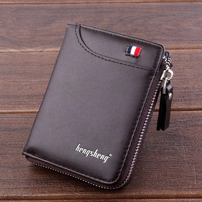 Carteira Masculina de Couro Tyler Carteira Masculina de Couro Tyler Nous Moda Masculina
