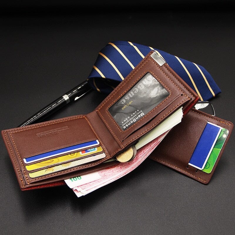 Carteira Masculina de Couro Wyatt Carteira Masculina de Couro Wyatt Nous Moda Masculina