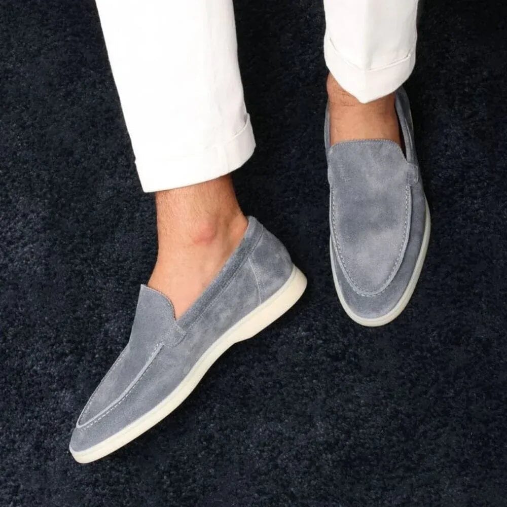 Mocassim Old Money de Camurça Masculino Vinnci Mocassim Old Money de Camurça Masculino Vinnci Nous Moda Masculina