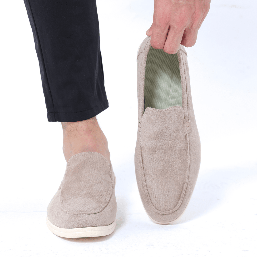 Mocassim Old Money de Camurça Masculino Vinnci Mocassim Old Money de Camurça Masculino Vinnci Nous Moda Masculina