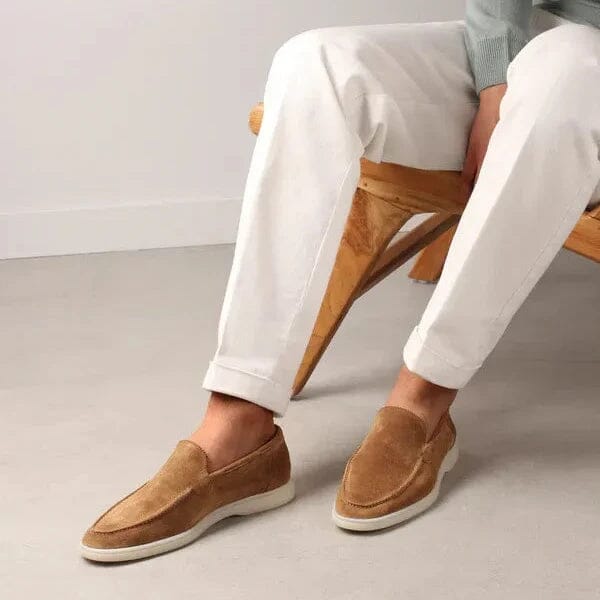 Mocassim Old Money de Camurça Masculino Vinnci Mocassim Old Money de Camurça Masculino Vinnci Nous Moda Masculina