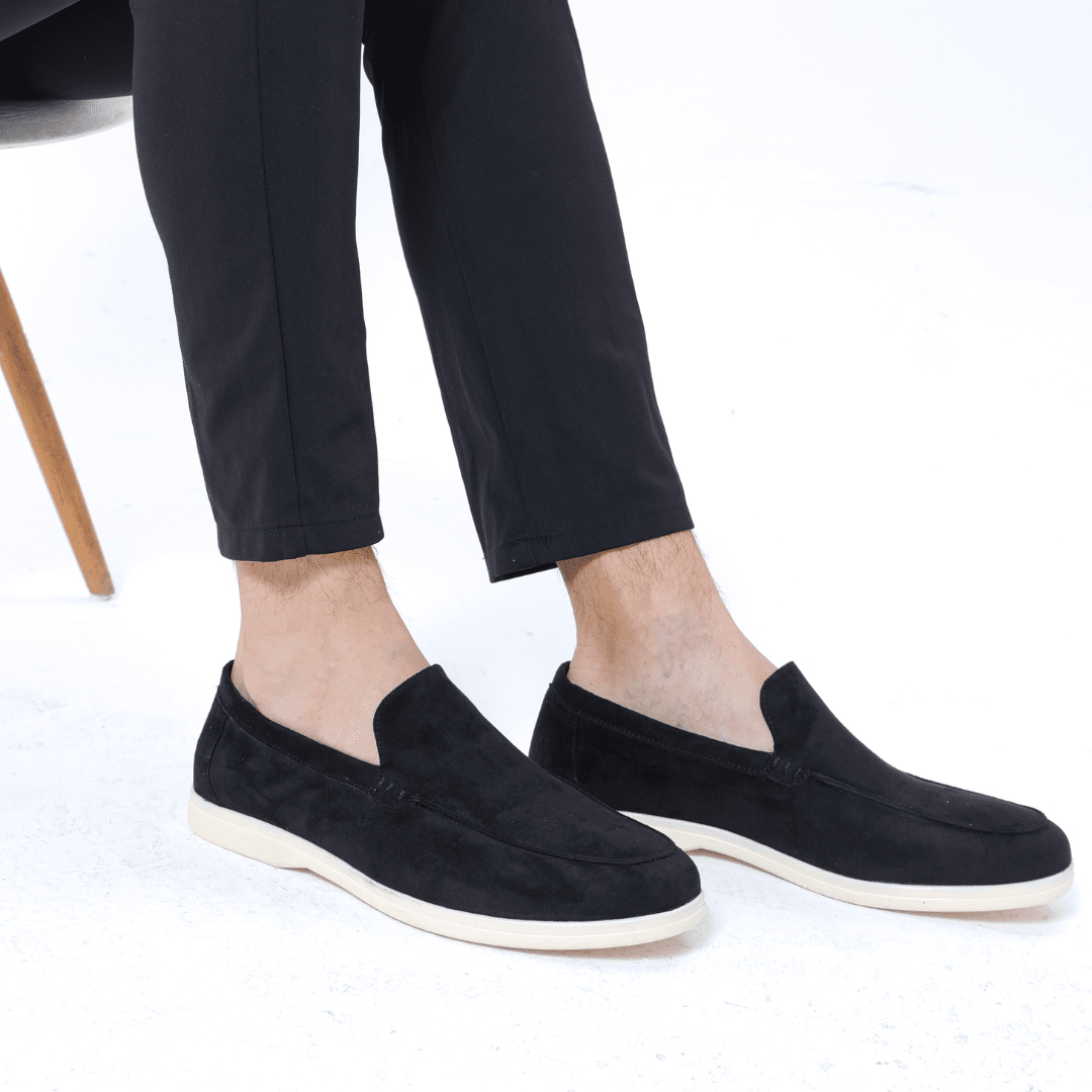 Mocassim Old Money de Camurça Masculino Vinnci Mocassim Old Money de Camurça Masculino Vinnci Nous Moda Masculina