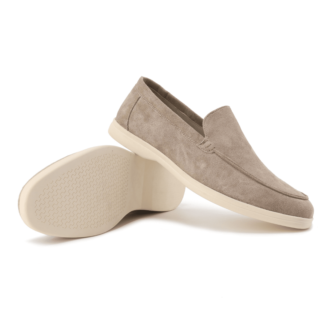 Mocassim Old Money de Camurça Masculino Vinnci Mocassim Old Money de Camurça Masculino Vinnci Nous Moda Masculina Caramelo 37