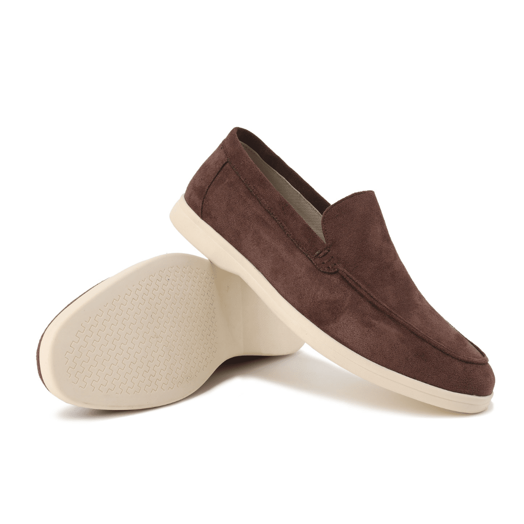 Mocassim Old Money de Camurça Masculino Vinnci Mocassim Old Money de Camurça Masculino Vinnci Nous Moda Masculina Chocolate 37