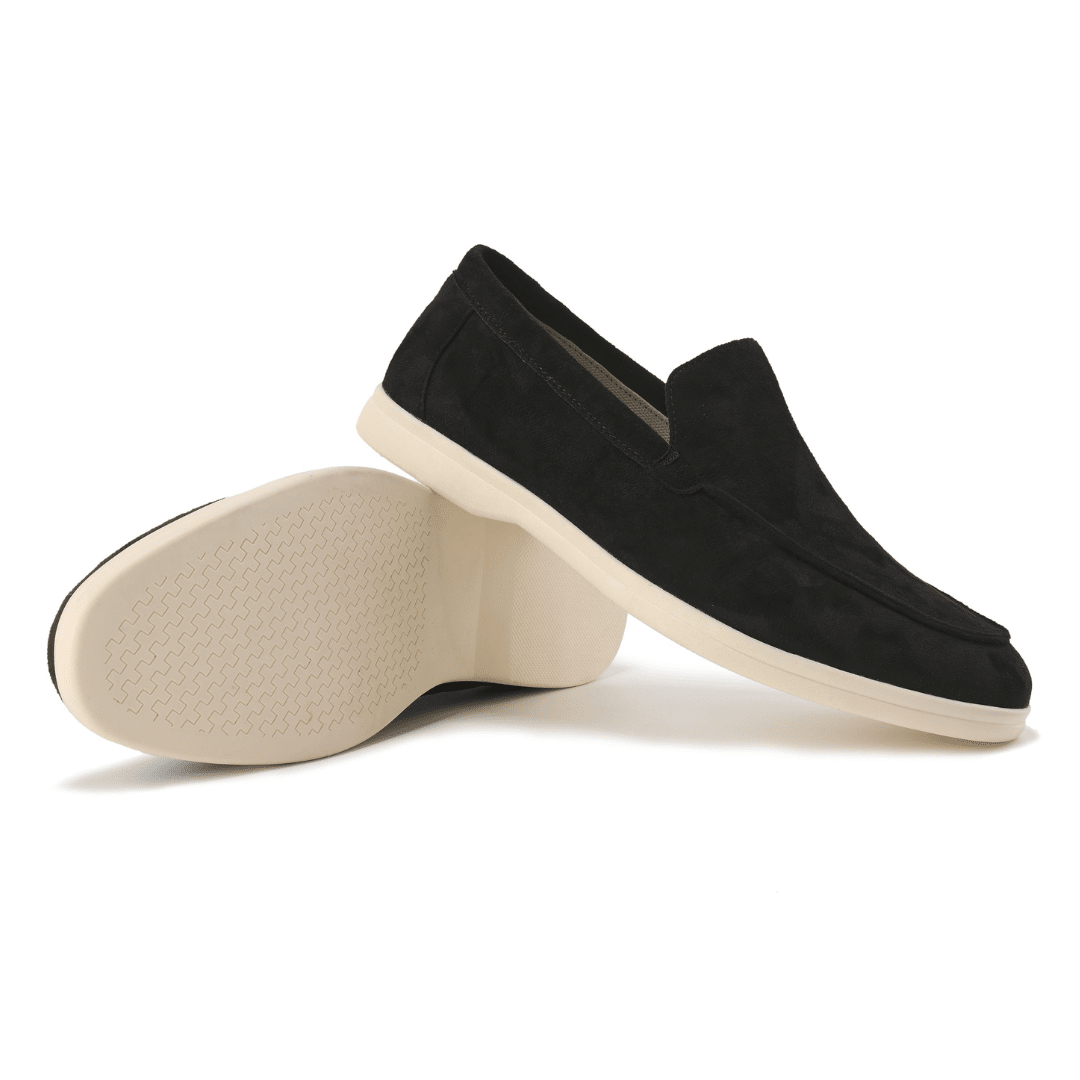 Mocassim Old Money de Camurça Masculino Vinnci Mocassim Old Money de Camurça Masculino Vinnci Nous Moda Masculina Preto 37