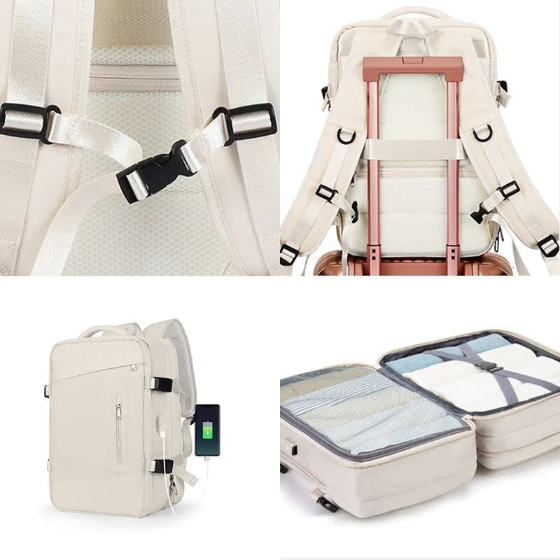Mochila de Viagem Moderna - Comfort Mochila de Viagem Moderna - Comfort Nous Moda Masculina