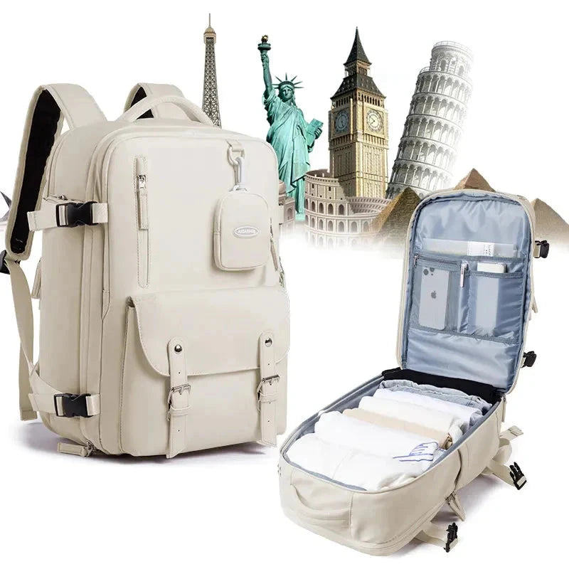 Mochila de Viagem Multicompartimentos - Impermeável Mochila de Viagem Multicompartimentos - Impermeável Nous Moda Masculina