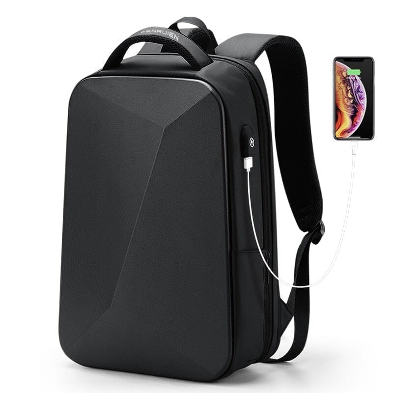 Mochila Executiva Fenruen - Notebook 14`, Expansível, Impermeável e Porta USB Mochila Executiva Fenruen Nous Moda Masculina