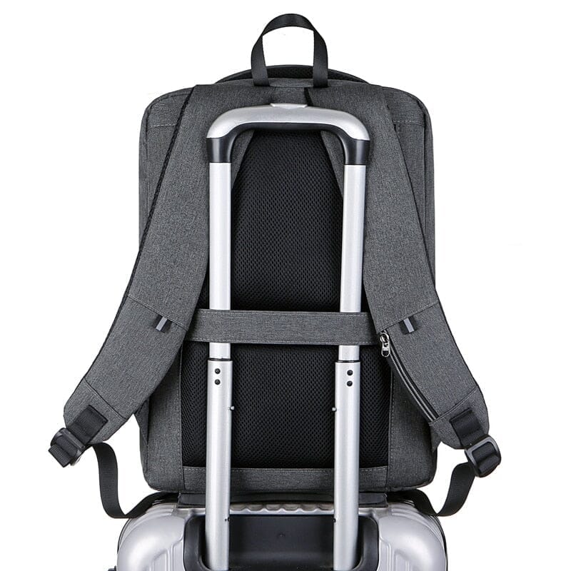 Mochila Executiva Gzan - Notebook 15`, Impermeável, Porta USB e Trava TSA Mochila Executiva Gzan Nous Moda Masculina