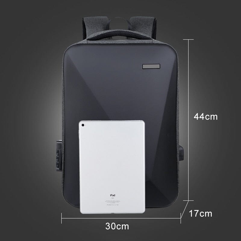 Mochila Executiva Gzan - Notebook 15`, Impermeável, Porta USB e Trava TSA Mochila Executiva Gzan Nous Moda Masculina