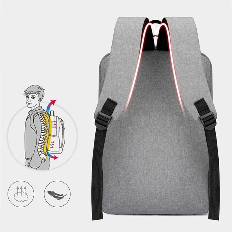 Mochila Executiva Improve - Notebook 15`, Impermeável e Porta USB Mochila Executiva Improve Nous Moda Masculina