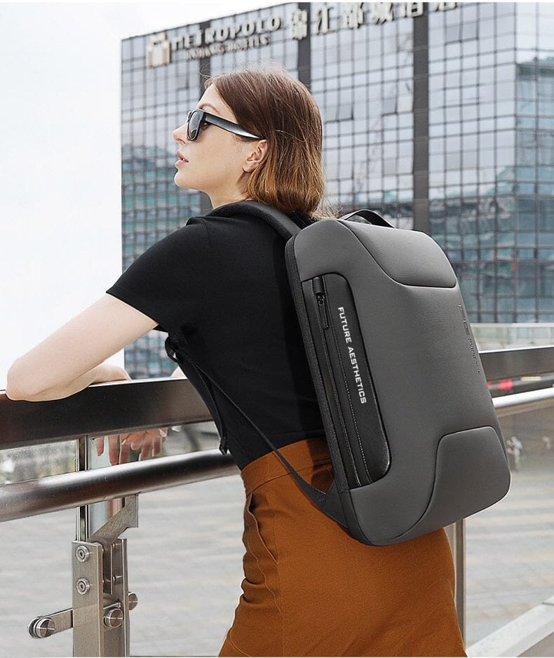 Mochila Executiva Luxxy - Notebook 15`, Impermeável, Porta USB e Trava TSA Mochila Executiva Luxxy Nous Moda Masculina