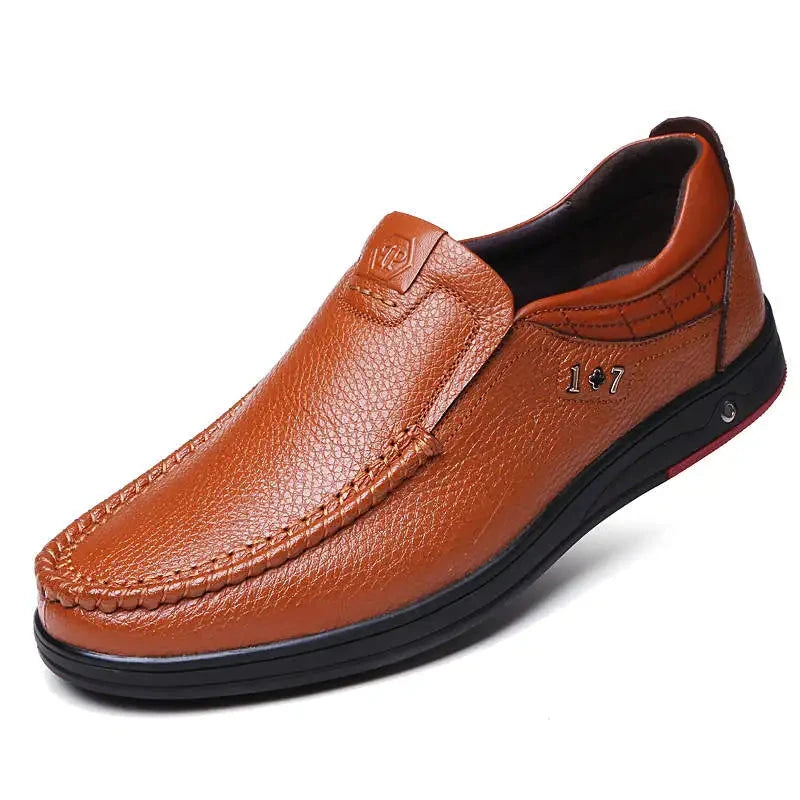 Sapato de Couro Italiano Nous Sapatos Nous Bege 39