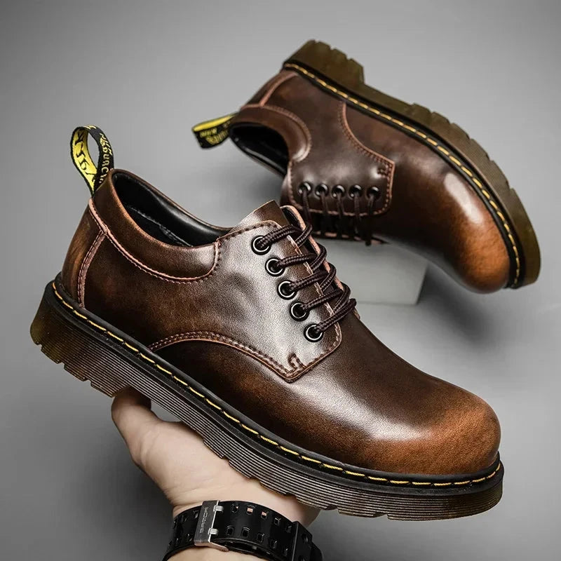 Sapato de Couro Masculino Beat Sapato de Couro Masculino Beat Nous Moda Masculina