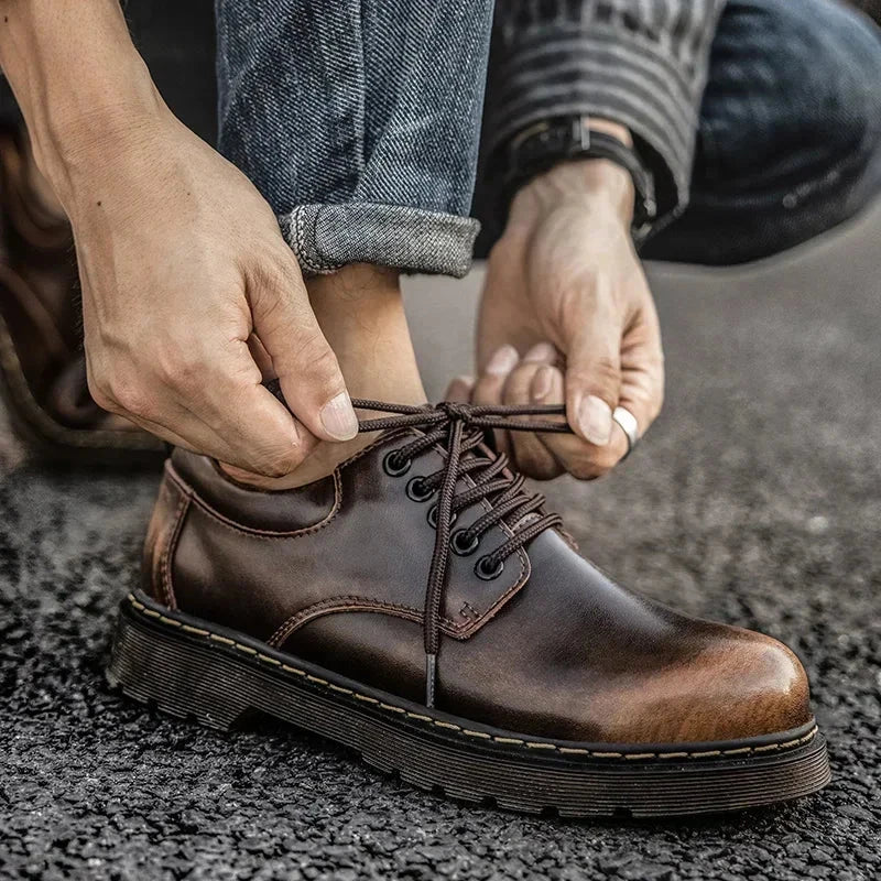 Sapato de Couro Masculino Beat Sapato de Couro Masculino Beat Nous Moda Masculina
