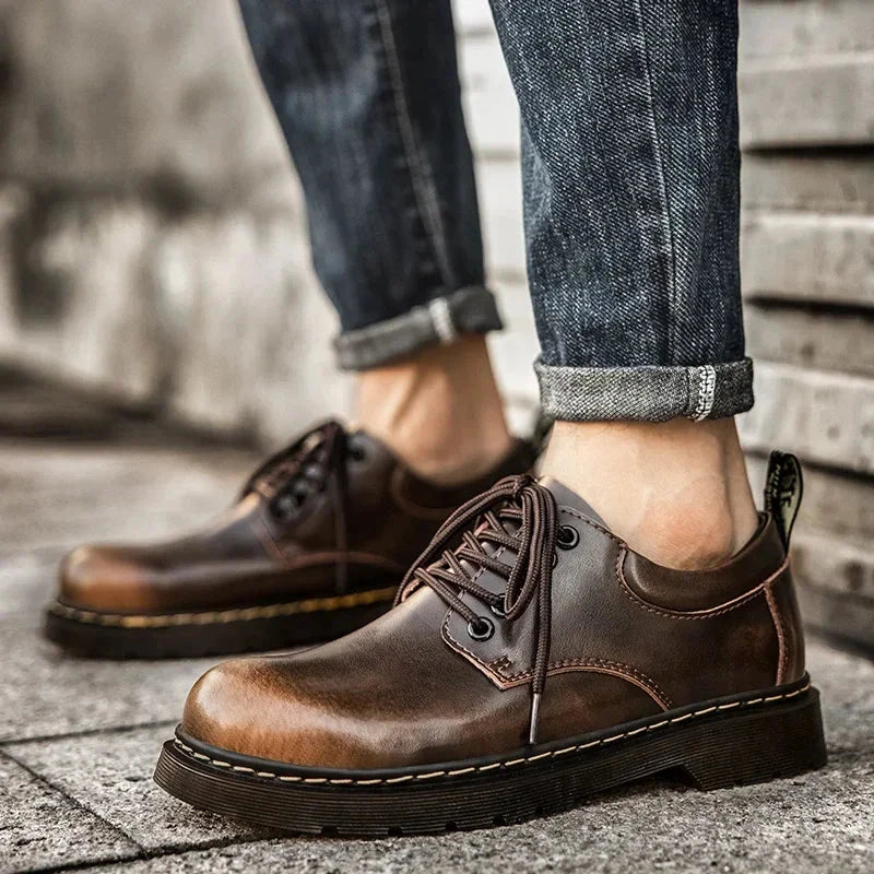 Sapato de Couro Masculino Beat Sapato de Couro Masculino Beat Nous Moda Masculina