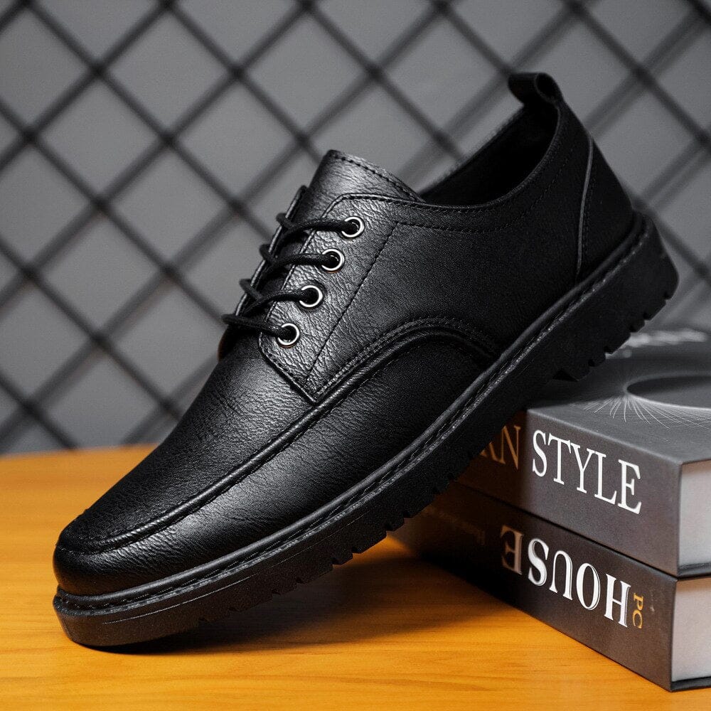 Sapato de Couro Vintage Sapato de Couro Vintage Nous Moda Masculina