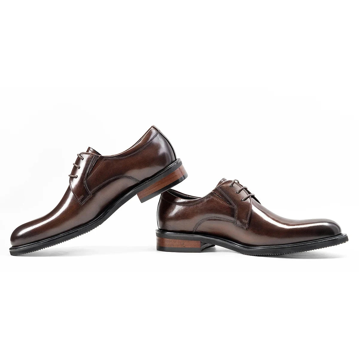 Sapato Derby Masculino Feito à Mão – Couro Legítimo Sapato Derby Masculino Feito à Mão Hanmce – Couro Legítimo Nous Moda Masculina