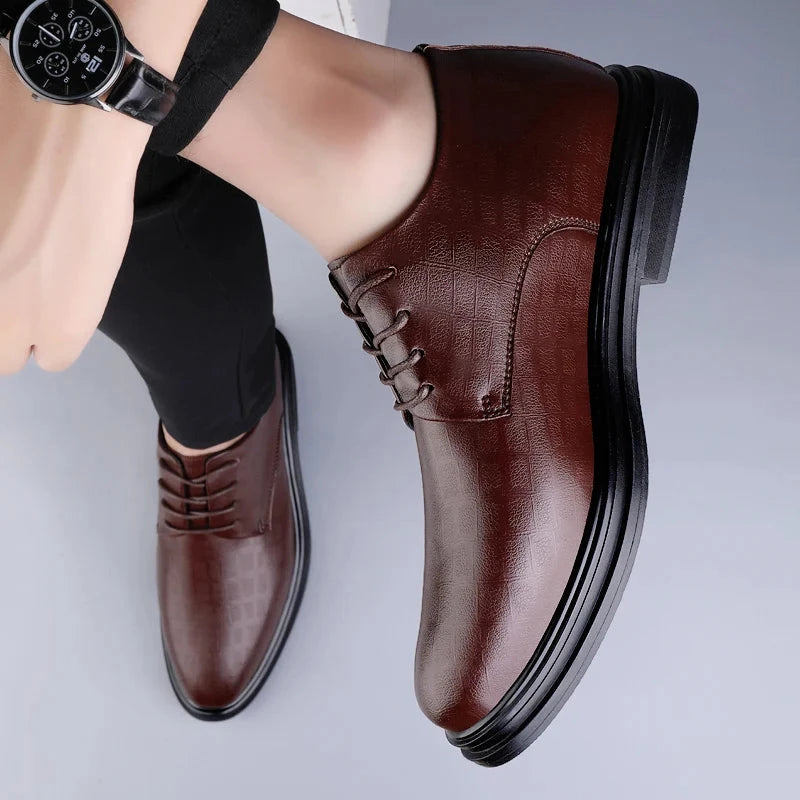 Sapato Social Masculino 7cm Mais Alto Groove Sapato Social Masculino 7cm Mais Alto Groove Nous Moda Masculina