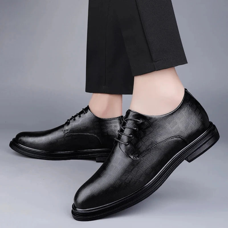 Sapato Social Masculino 7cm Mais Alto Groove Sapato Social Masculino 7cm Mais Alto Groove Nous Moda Masculina