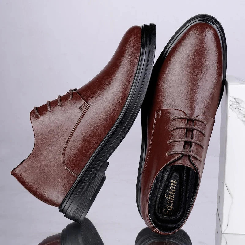 Sapato Social Masculino 7cm Mais Alto Groove Sapato Social Masculino 7cm Mais Alto Groove Nous Moda Masculina