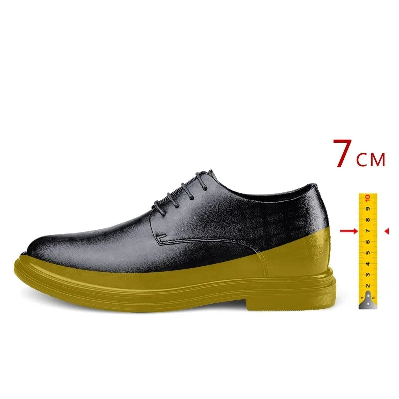 Sapato Social Masculino 7cm Mais Alto Groove Sapato Social Masculino 7cm Mais Alto Groove Nous Moda Masculina