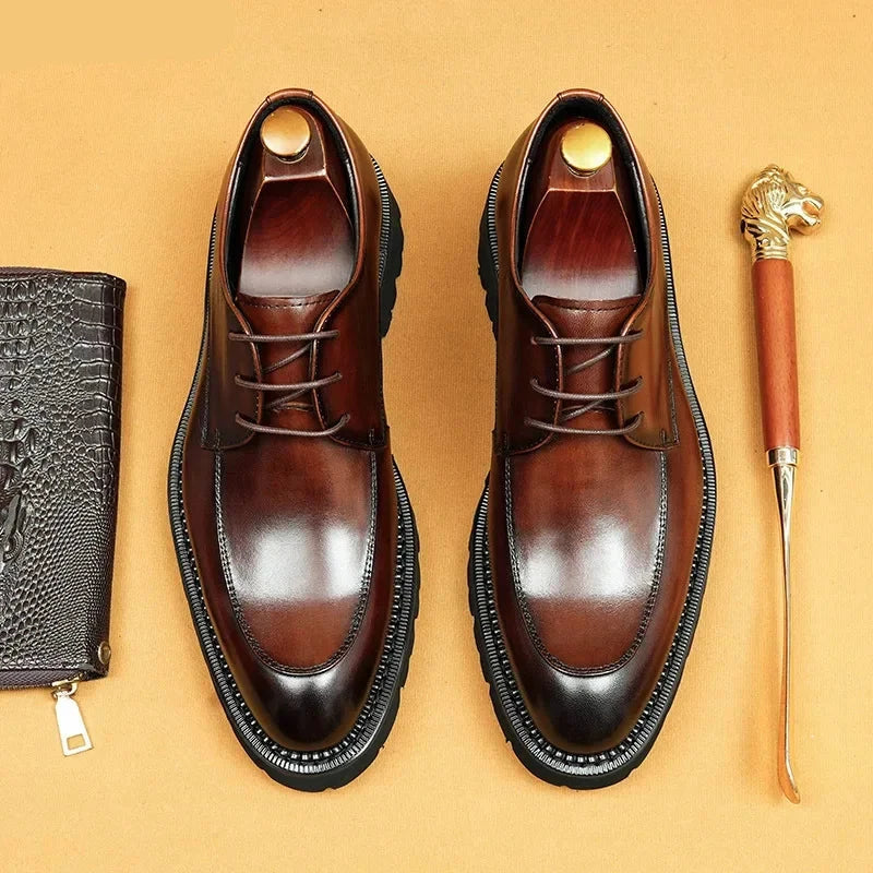 Sapato Social Masculino Poover Oxford Em Couro Legítimo Sapato Social Masculino Poover Oxford Em Couro Legítimo Nous Moda Masculina