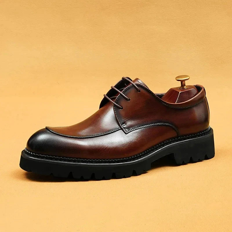 Sapato Social Masculino Poover Oxford Em Couro Legítimo Sapato Social Masculino Poover Oxford Em Couro Legítimo Nous Moda Masculina