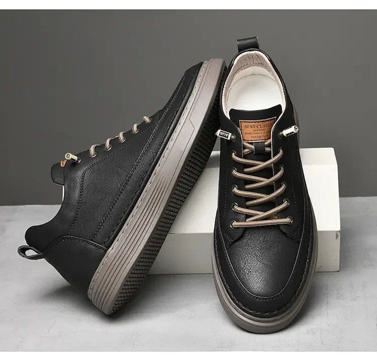 Tênis em Couro Brend Tênis em Couro Brend Nous Moda Masculina