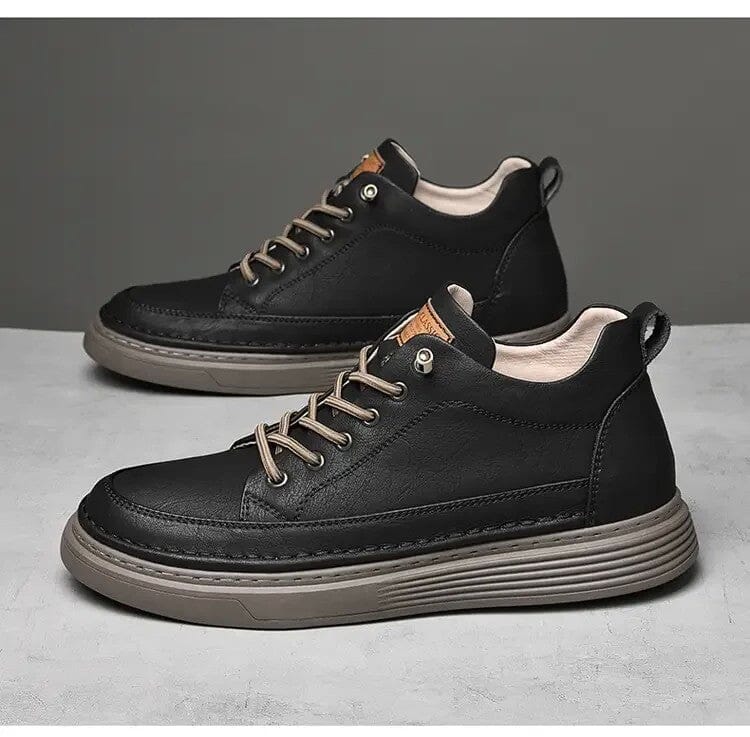 Tênis em Couro Brend Tênis em Couro Brend Nous Moda Masculina