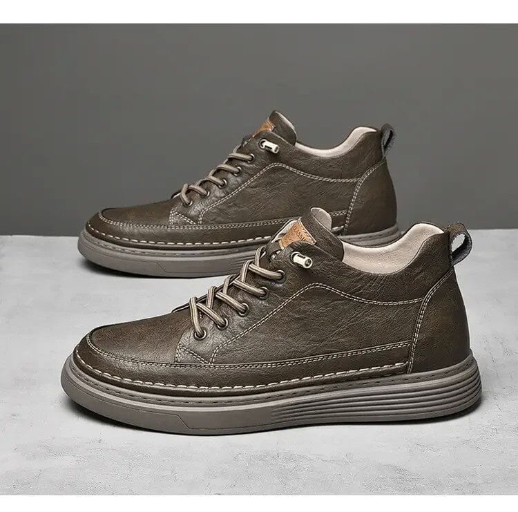 Tênis em Couro Brend Tênis em Couro Brend Nous Moda Masculina