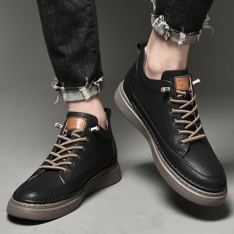 Tênis em Couro Brend Tênis em Couro Brend Nous Moda Masculina