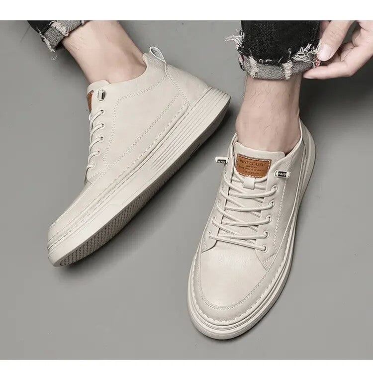 Tênis em Couro Brend Tênis em Couro Brend Nous Moda Masculina
