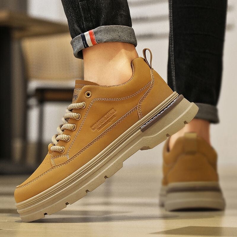 Tenis em Couro Hiilz Tenis em Couro Hiilz Nous Moda Masculina