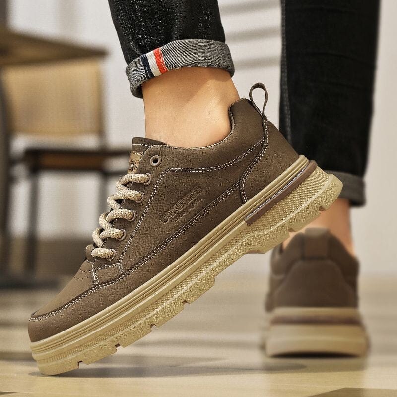 Tenis em Couro Hiilz Tenis em Couro Hiilz Nous Moda Masculina