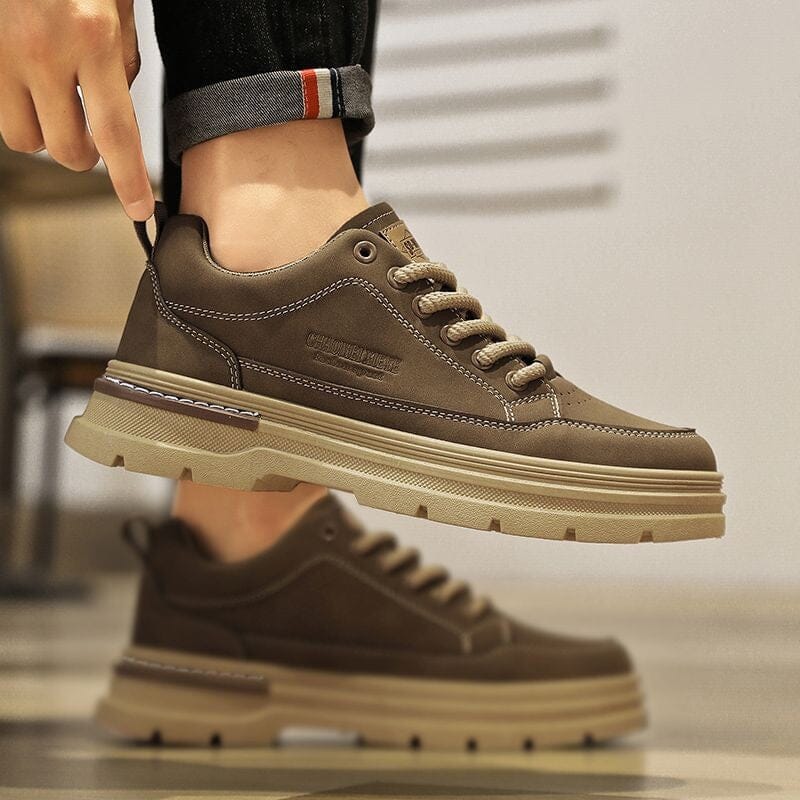 Tenis em Couro Hiilz Tenis em Couro Hiilz Nous Moda Masculina
