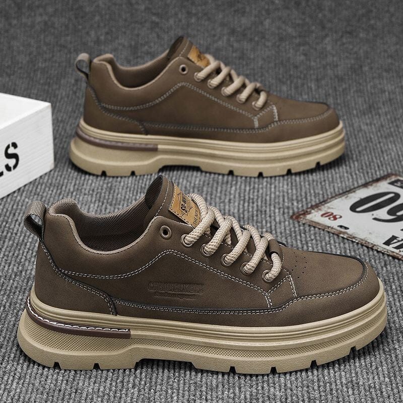 Tenis em Couro Hiilz Tenis em Couro Hiilz Nous Moda Masculina