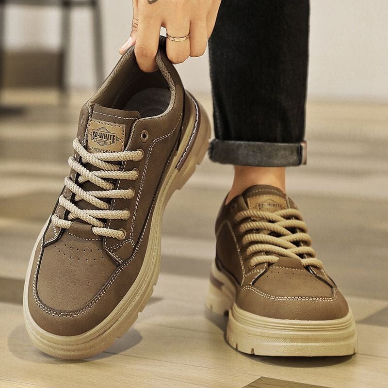 Tenis em Couro Hiilz Tenis em Couro Hiilz Nous Moda Masculina